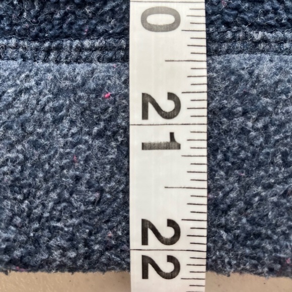 Lauren Ralph Lauren Sweater‎ Womens L Blue Pullover Crewneck Fleece Fuzzy Soft - Picture 6 of 6